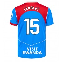 Atletico Madrid Clement Lenglet #15 Tredjetrøje 2025-26 Kortærmet